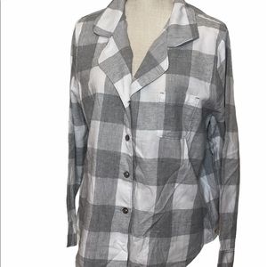 Jennifer Moore Grey Flannel Pj Set